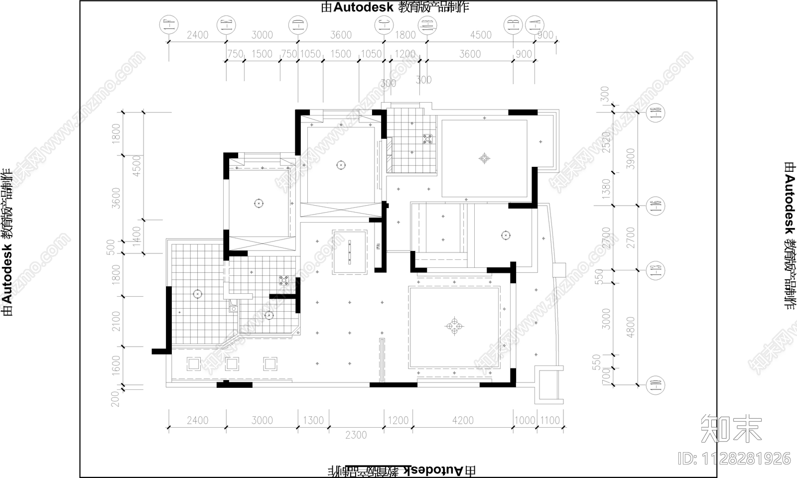 153套精品家装实景图效果图施工图下载【ID:1128281926】