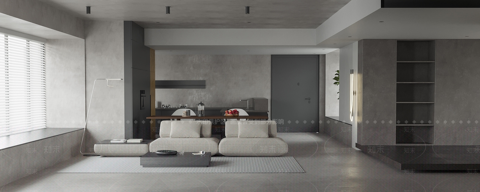现代玄关3D模型下载【ID:1221594813】