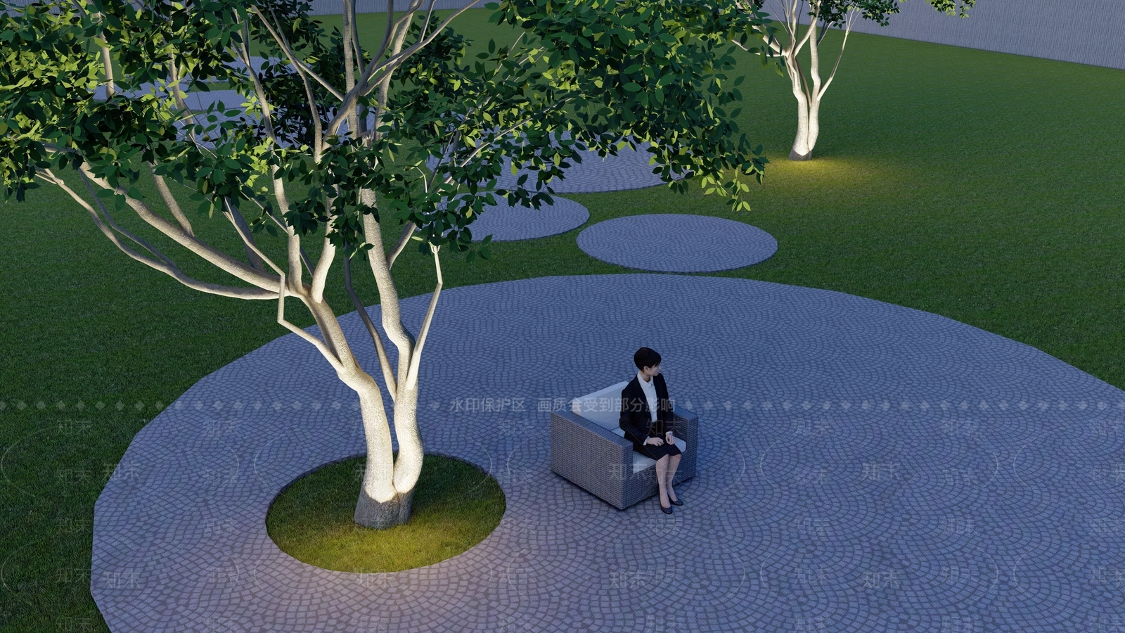 景观树SU模型下载【ID:1128411063】