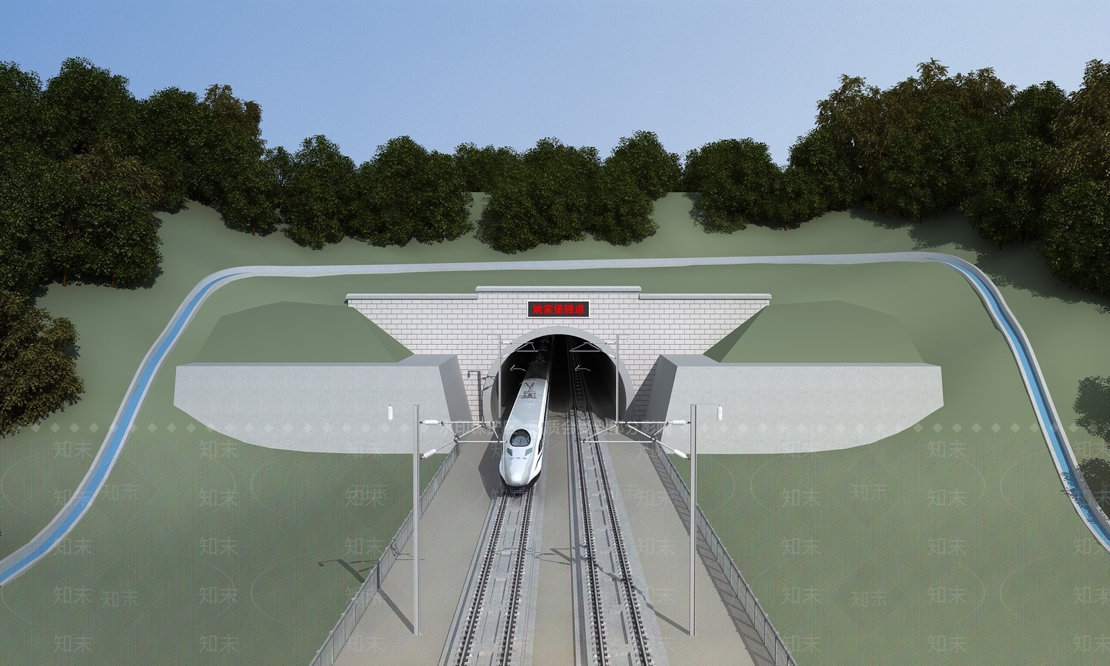 现代高铁3D模型下载【ID:1128328796】