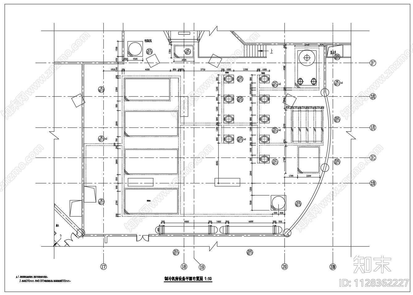 空调采暖冷热源系统原理图施工图下载【ID:1128362227】