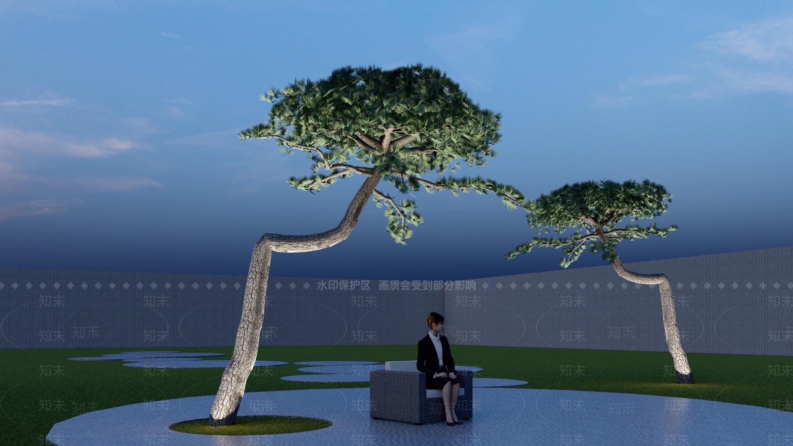景观树SU模型下载【ID:1128378800】