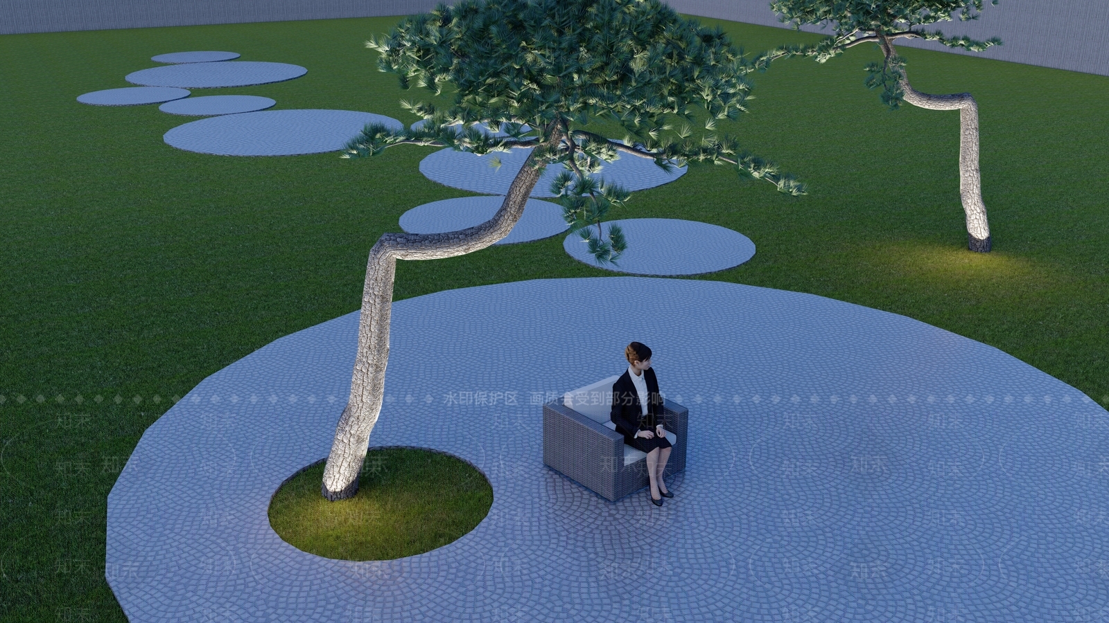 景观树SU模型下载【ID:1128378800】