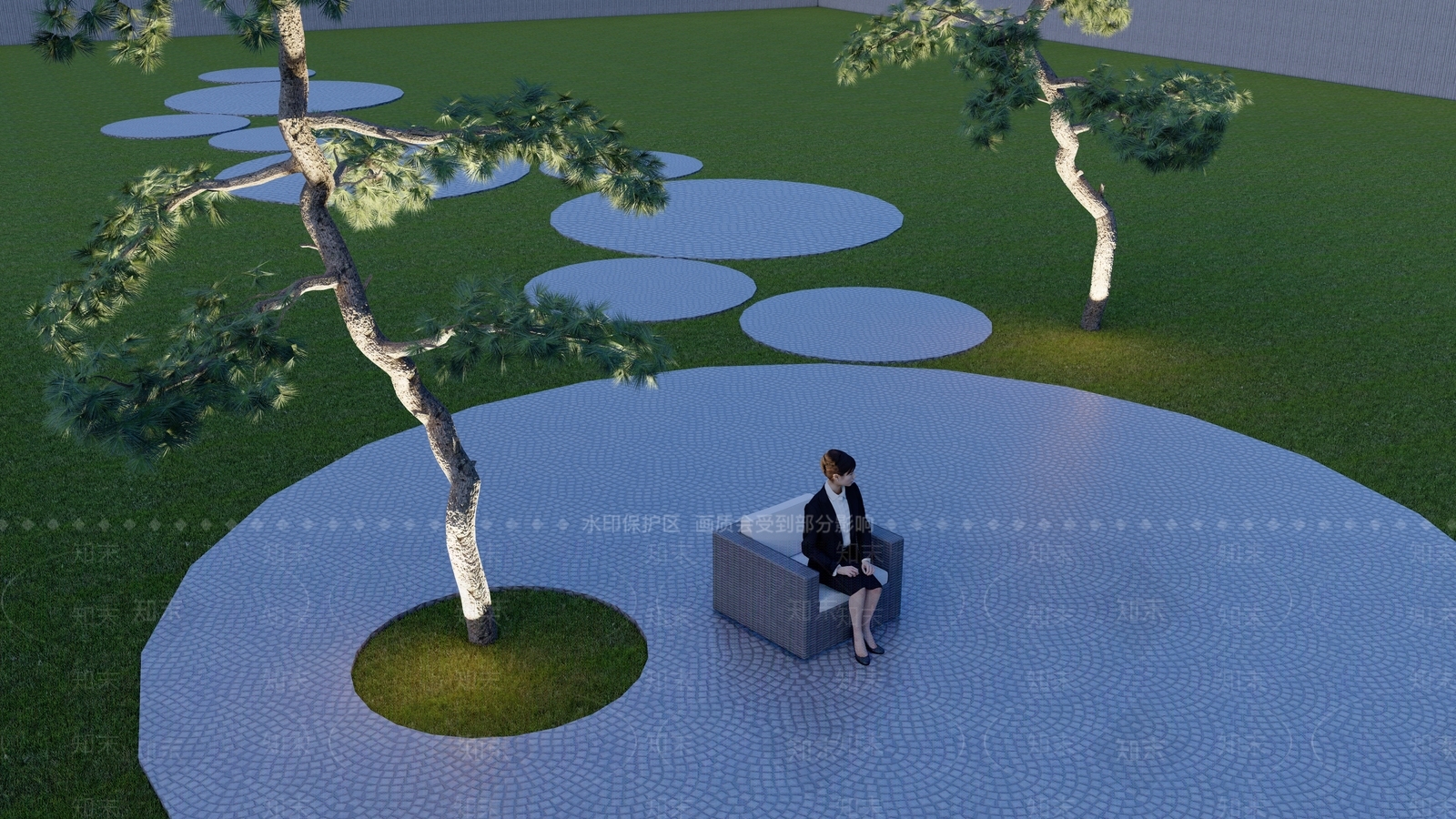 景观树SU模型下载【ID:1128379507】