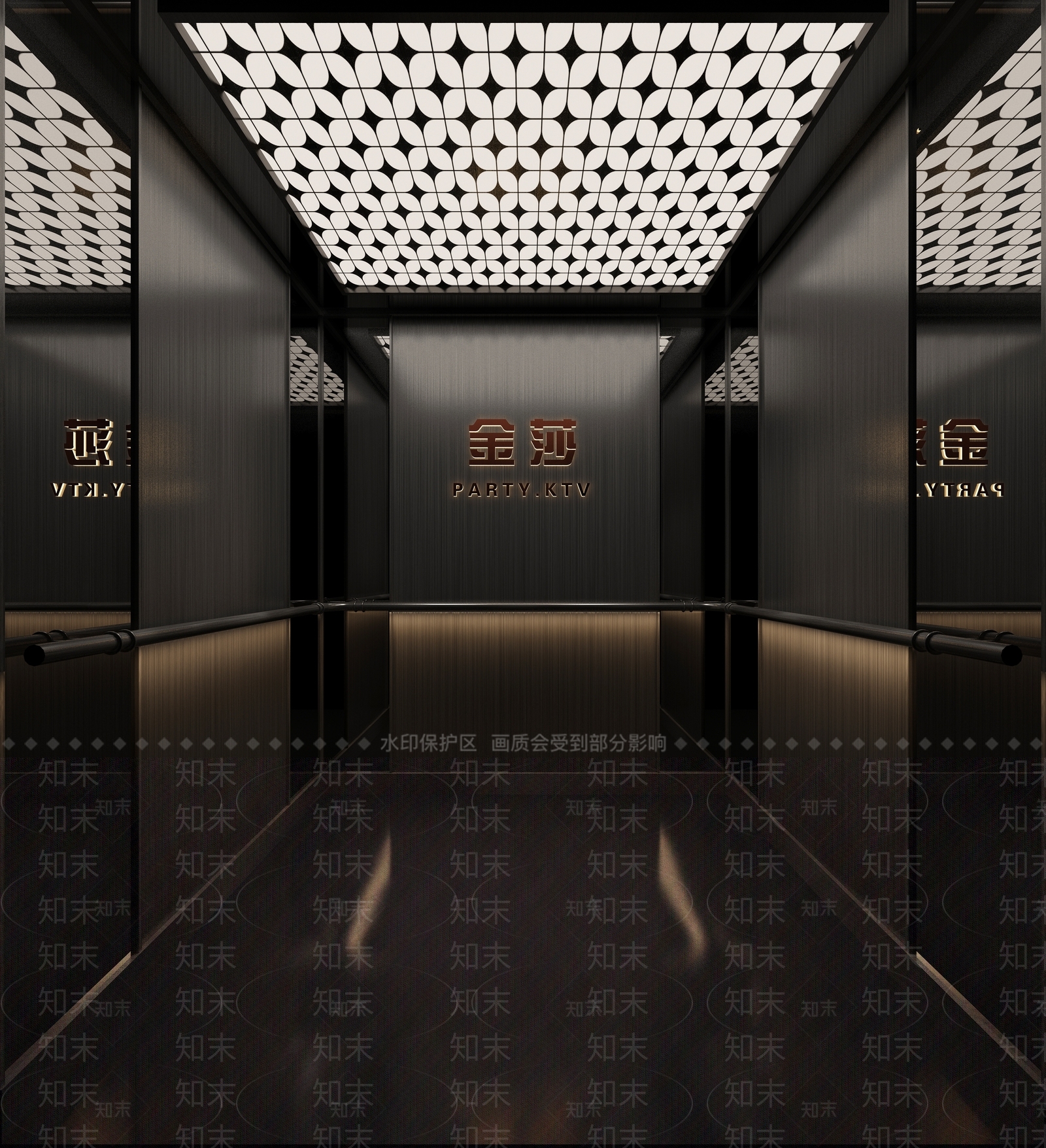 现代电梯桥箱3D模型下载【ID:1128410098】