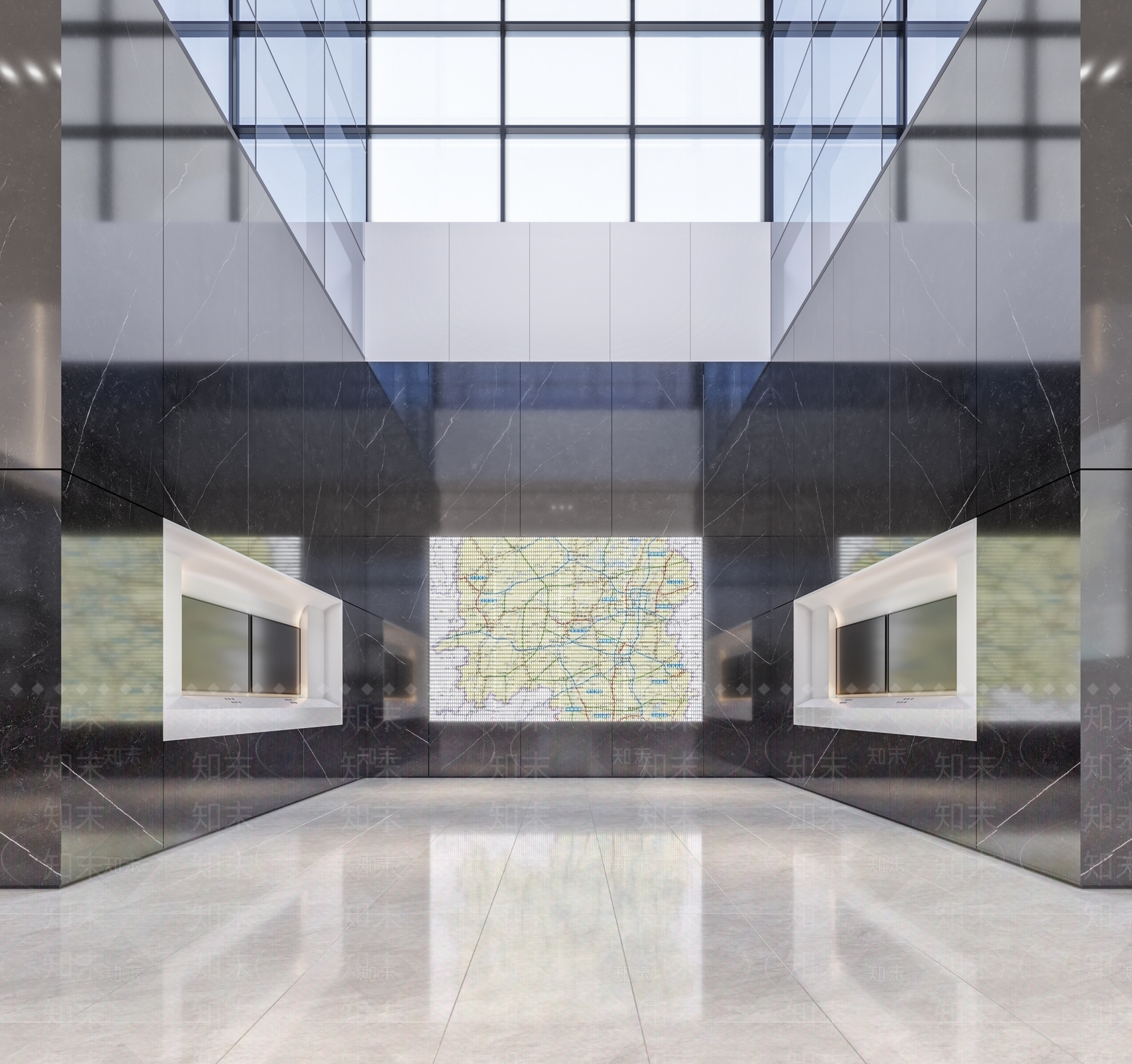 现代公司大堂3D模型下载【ID:1128411672】