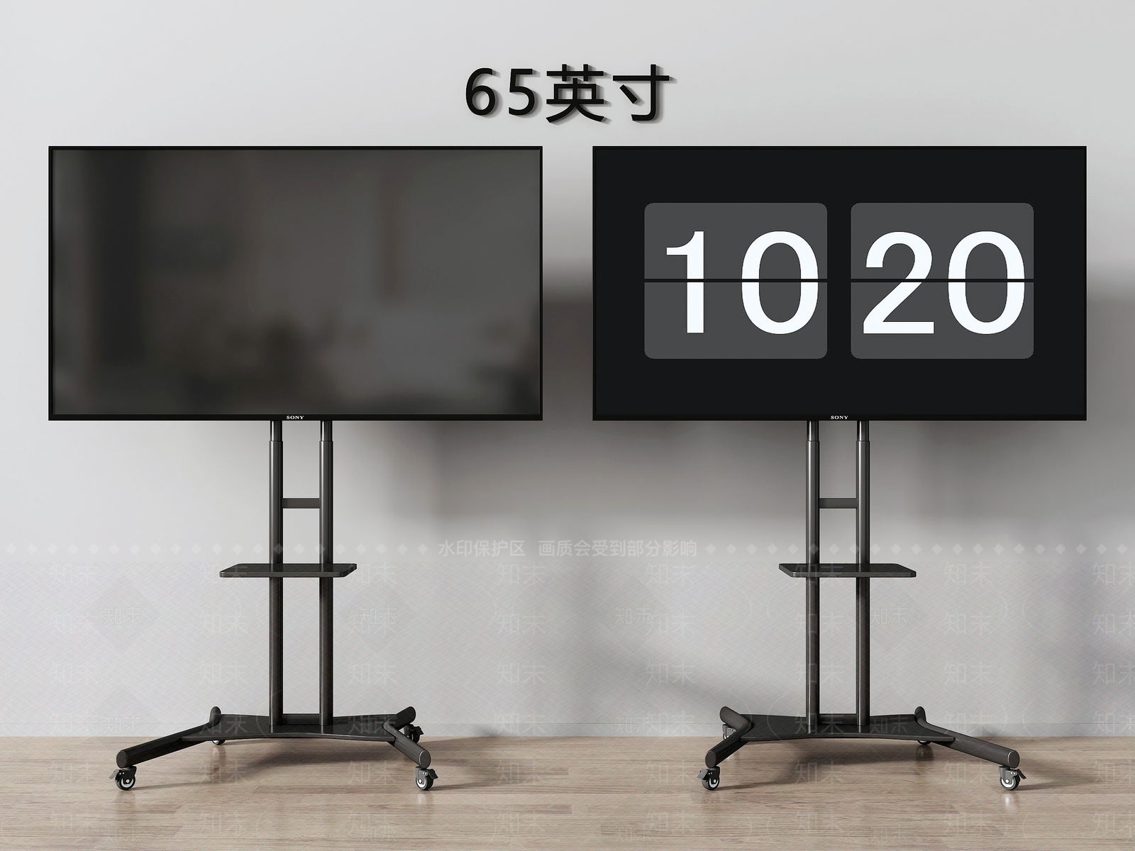 移动电视3D模型下载【ID:1128505895】