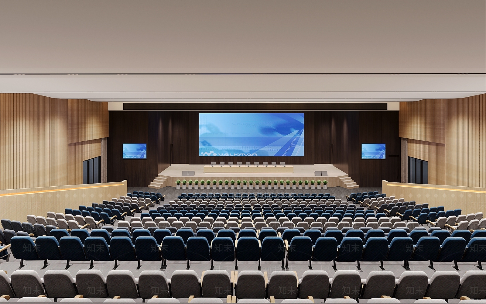 现代报告厅3D模型下载【ID:1128563268】