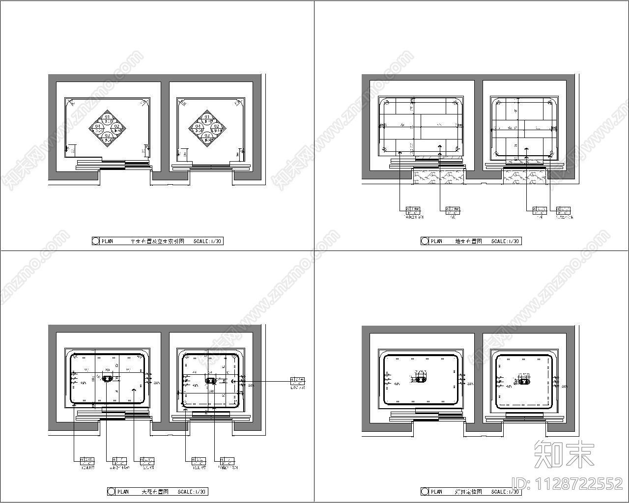 室内电梯大样施工图下载【ID:1128722552】