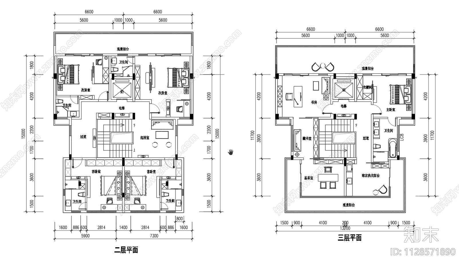 特色香榧博物馆平面图施工图下载【ID:1128571890】