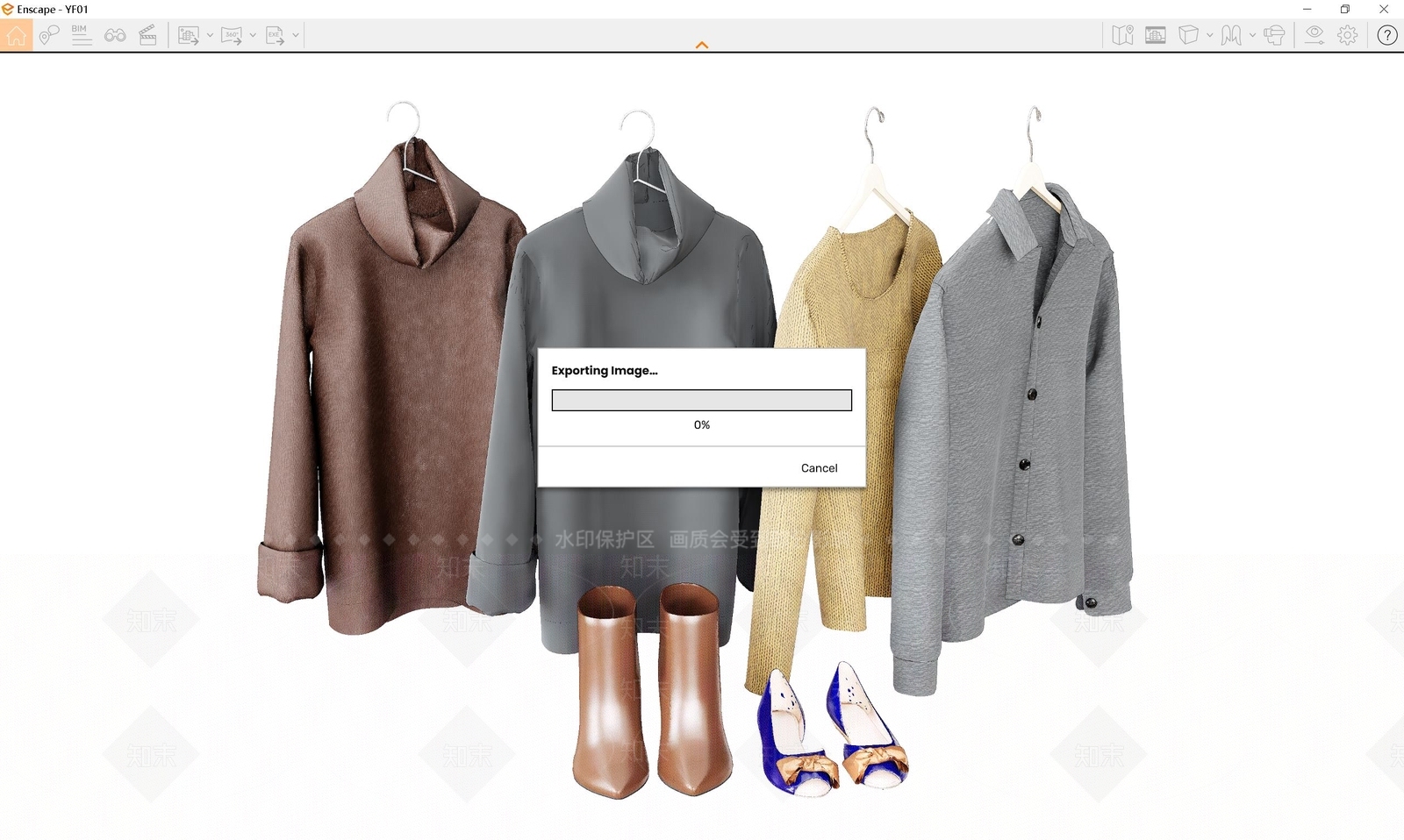 服装SU模型下载【ID:1128578821】