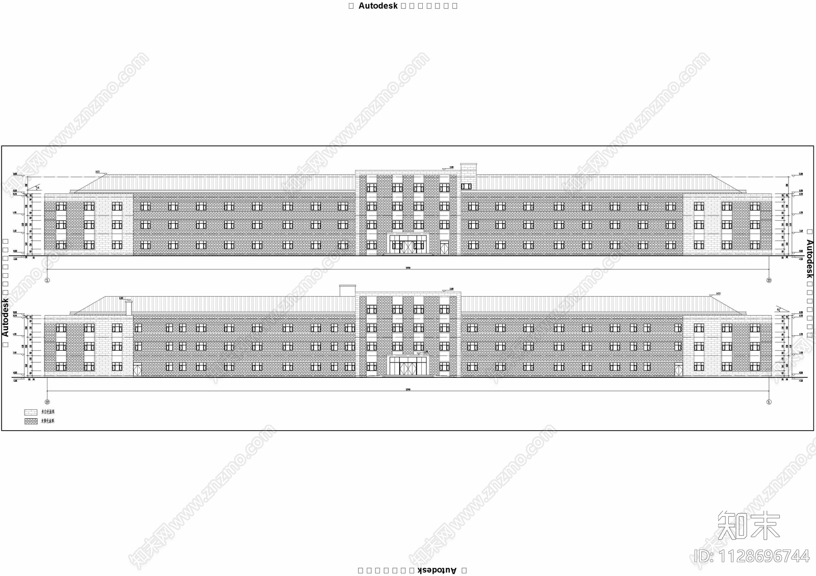 疗养院建筑施工图下载【ID:1128696744】