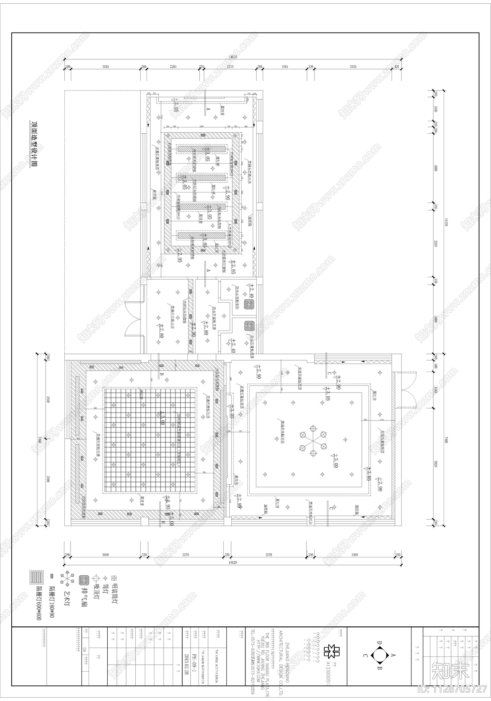 东湖规划展示厅cad施工图下载【ID:1128705727】