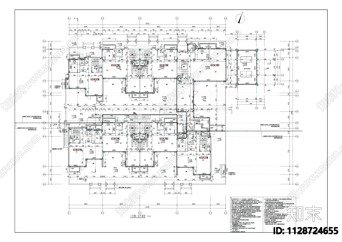 中式合院SU模型cad施工图下载【ID:1128724655】