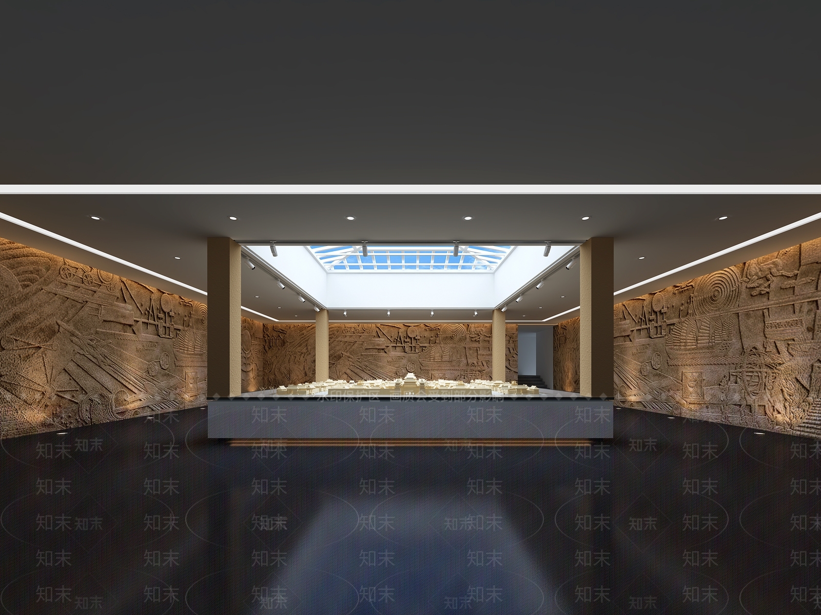 现代博物馆3D模型下载【ID:1128728240】