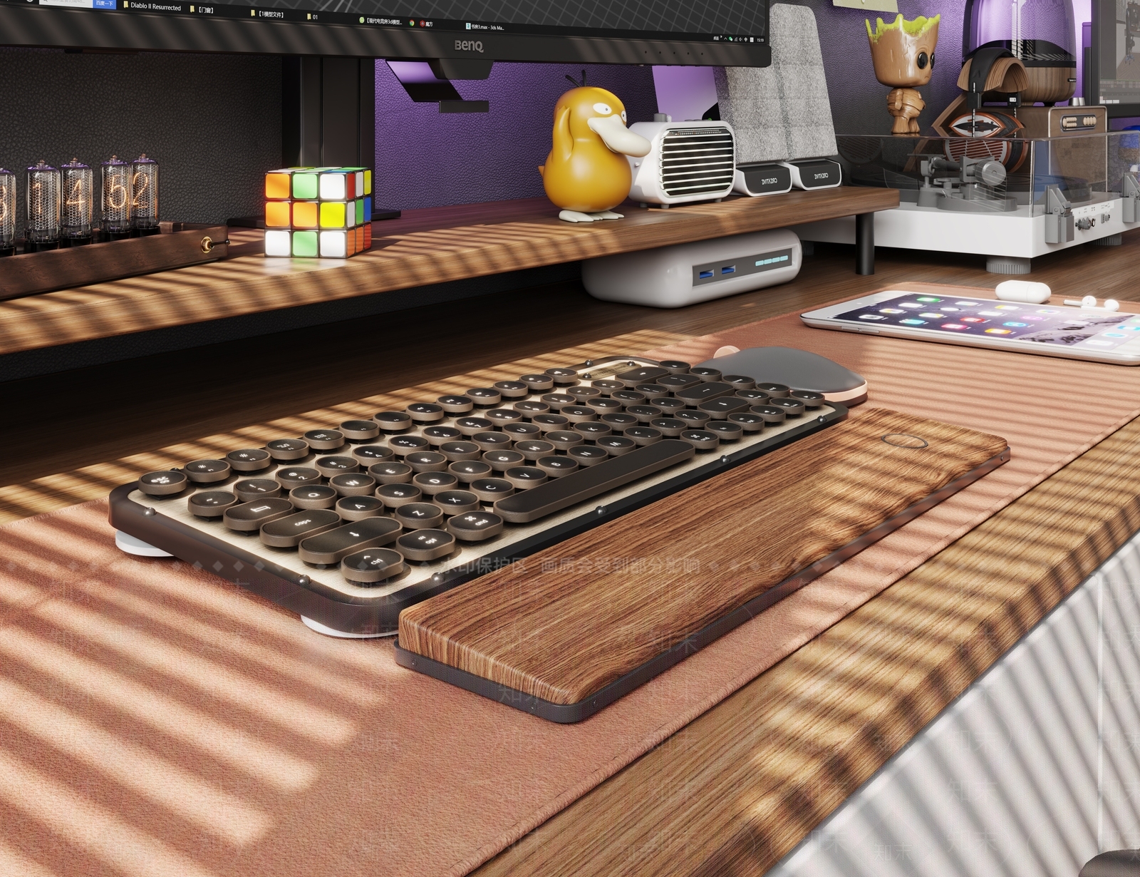 现代电竞房3D模型下载【ID:1128730620】
