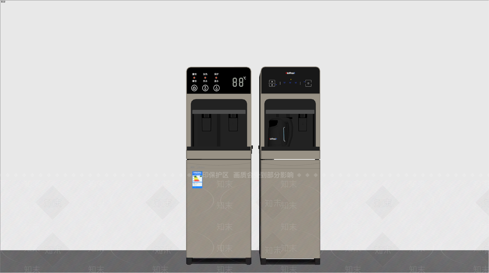家用办公饮水机SU模型下载【ID:1128729789】