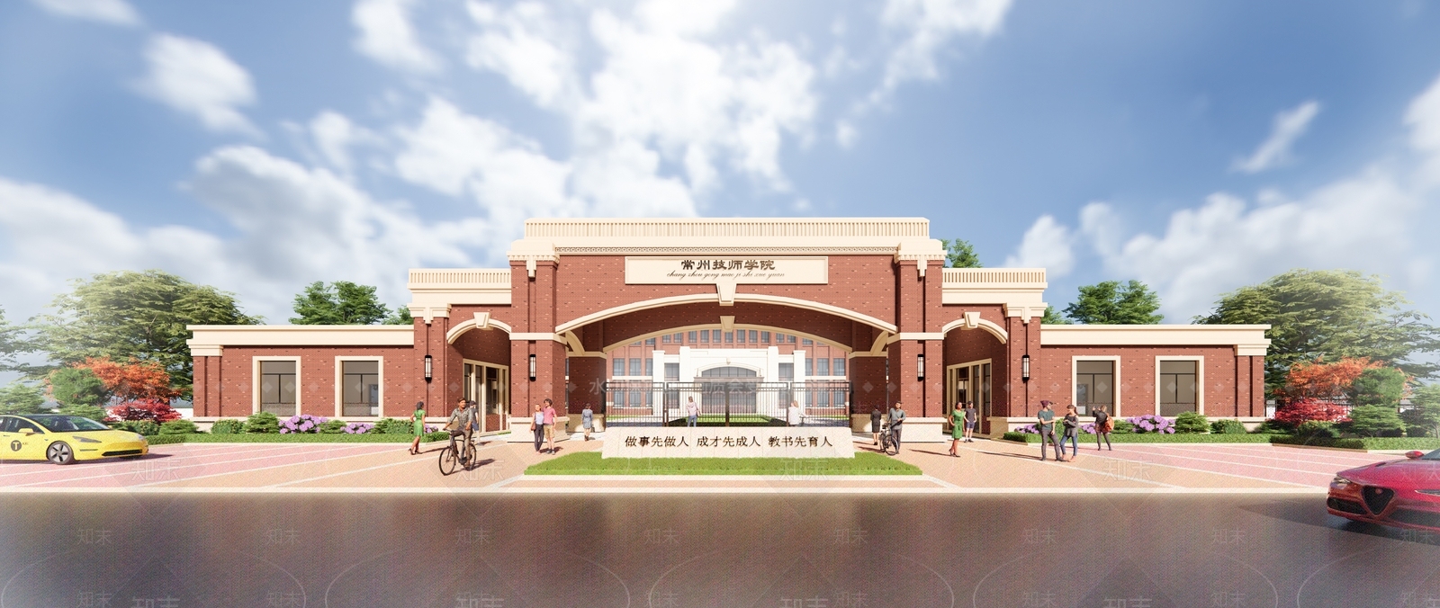 古典入口大门SU模型下载【ID:1128746478】