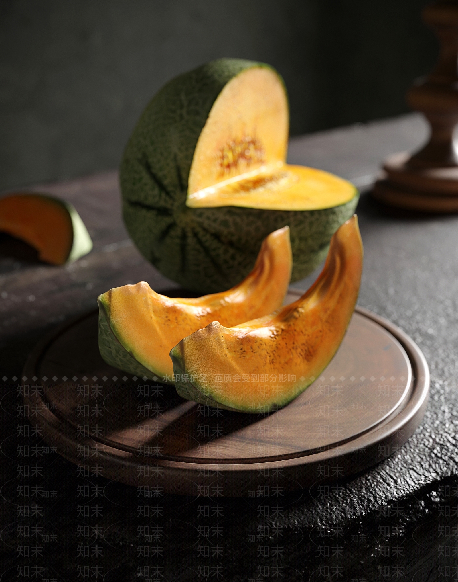 哈密瓜SU模型下载【ID:1147708489】