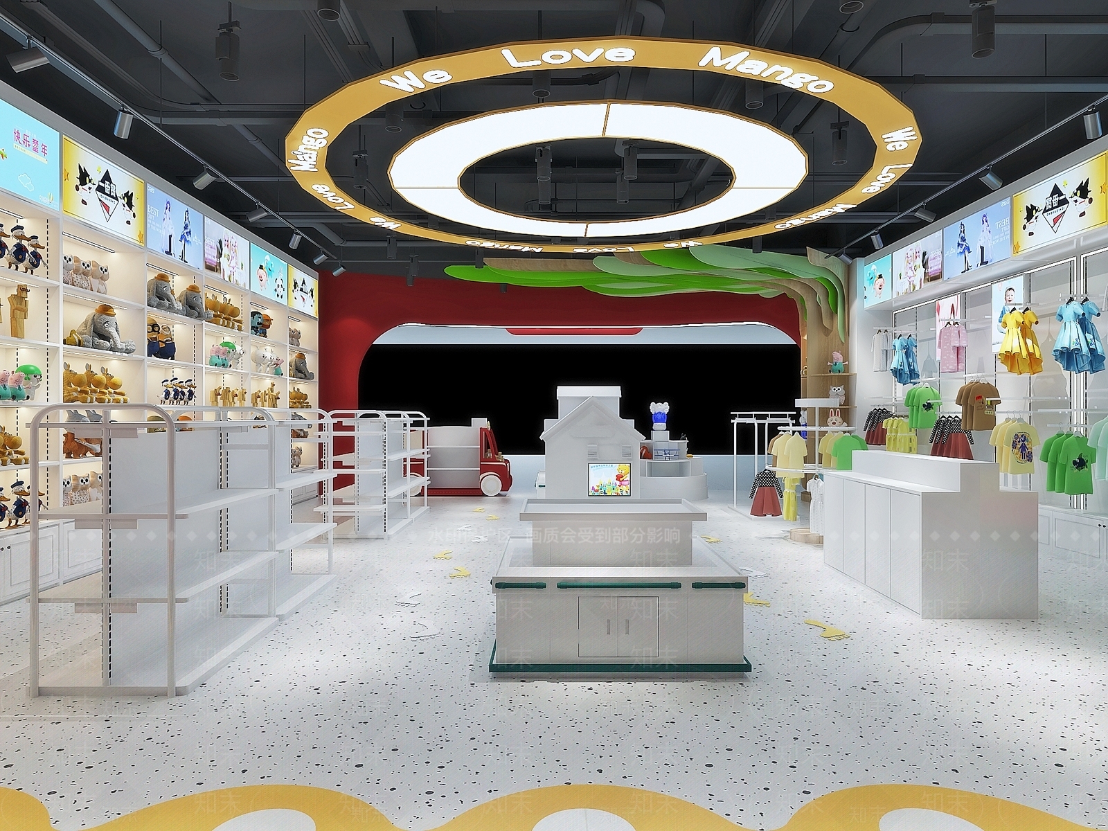 现代玩具店3D模型下载【ID:1128779807】