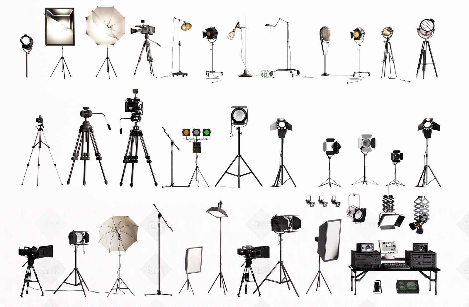 照相机3D模型下载【ID:1128792266】