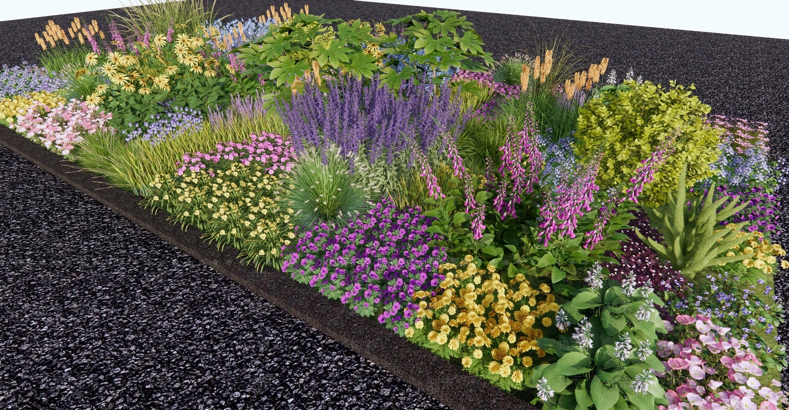 花草植物3D模型下载【ID:1128803591】