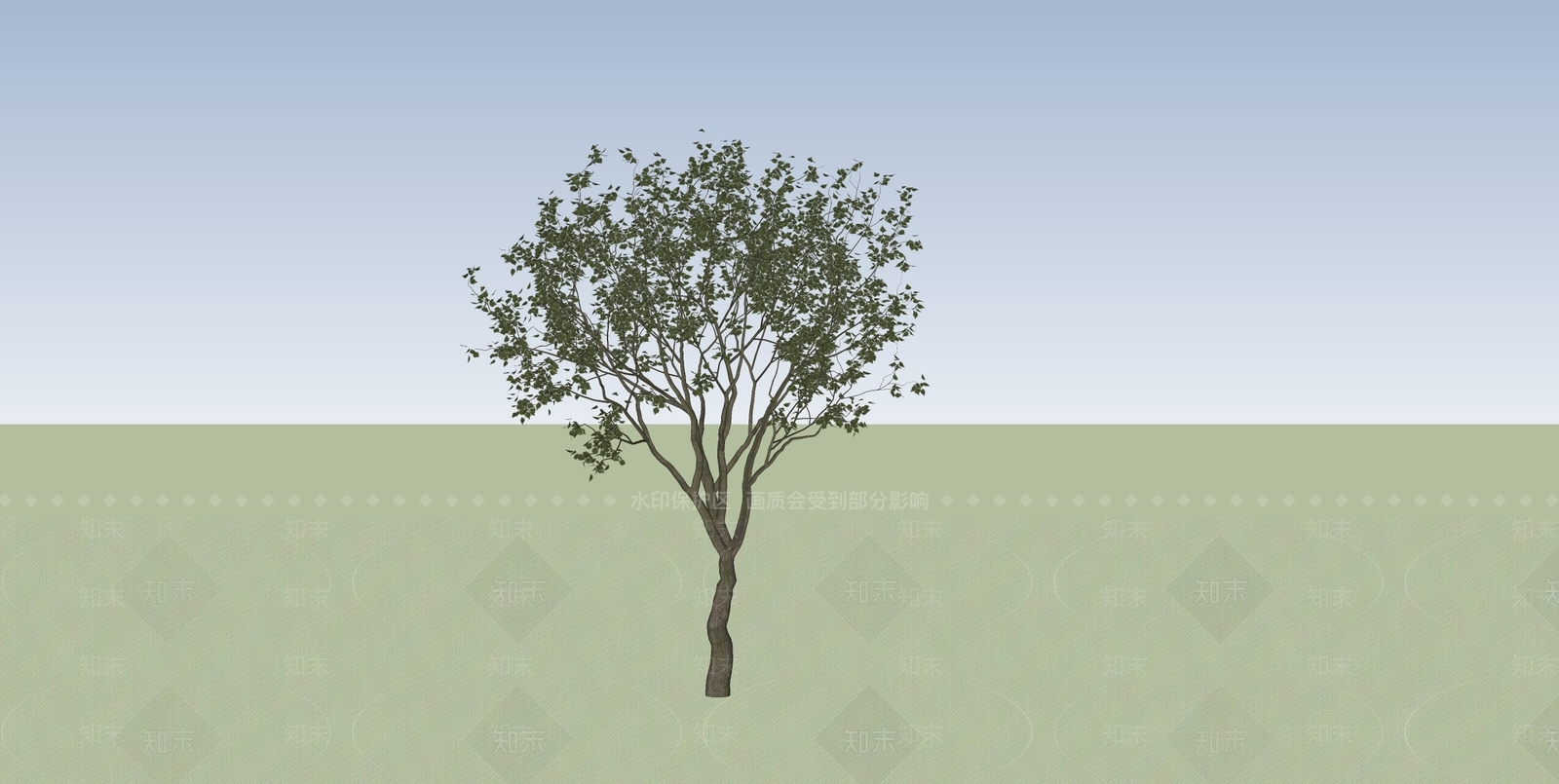 乔木SU模型下载【ID:1128806519】