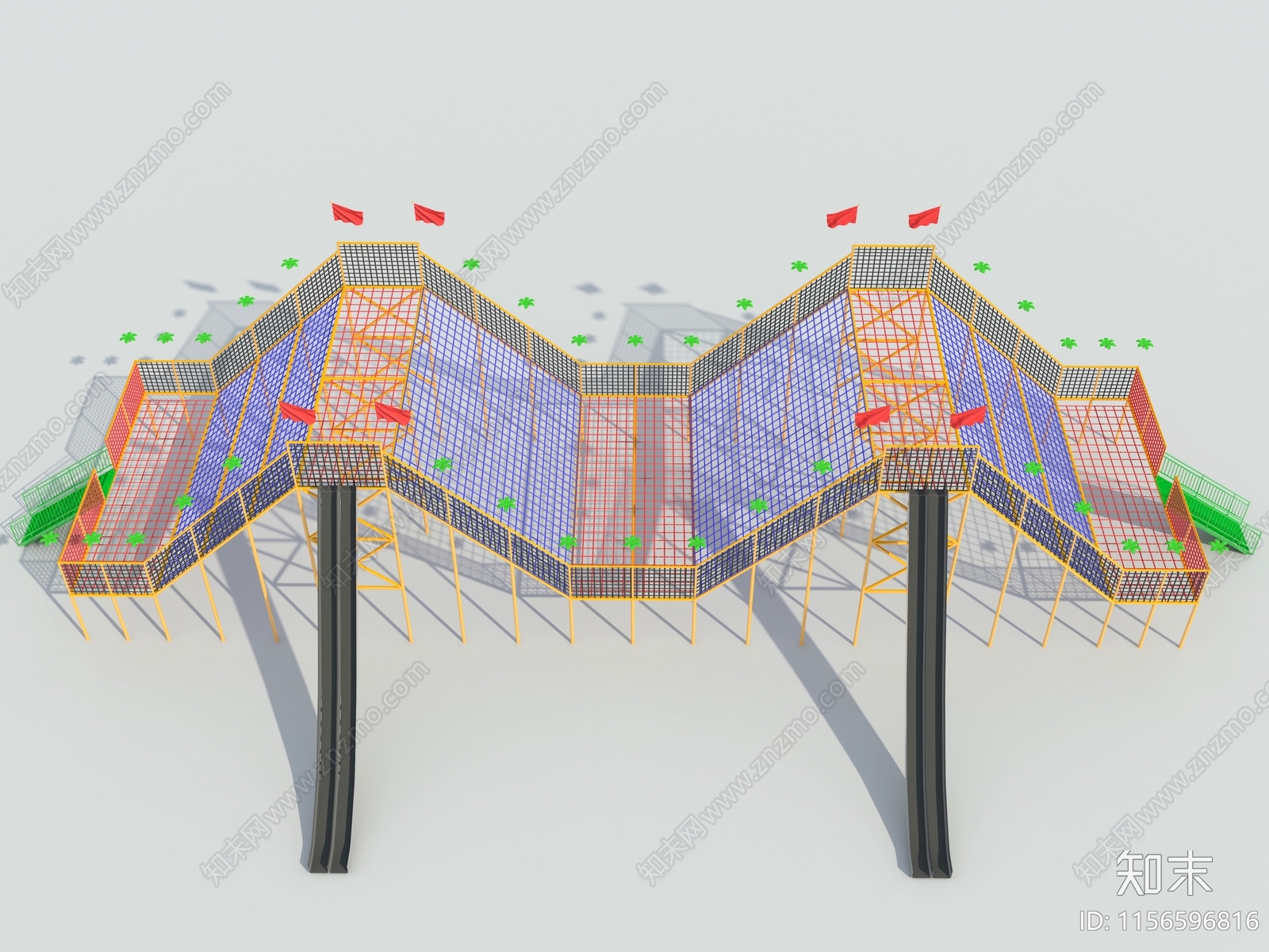 勇攀高峰3D模型下载【ID:1156596816】