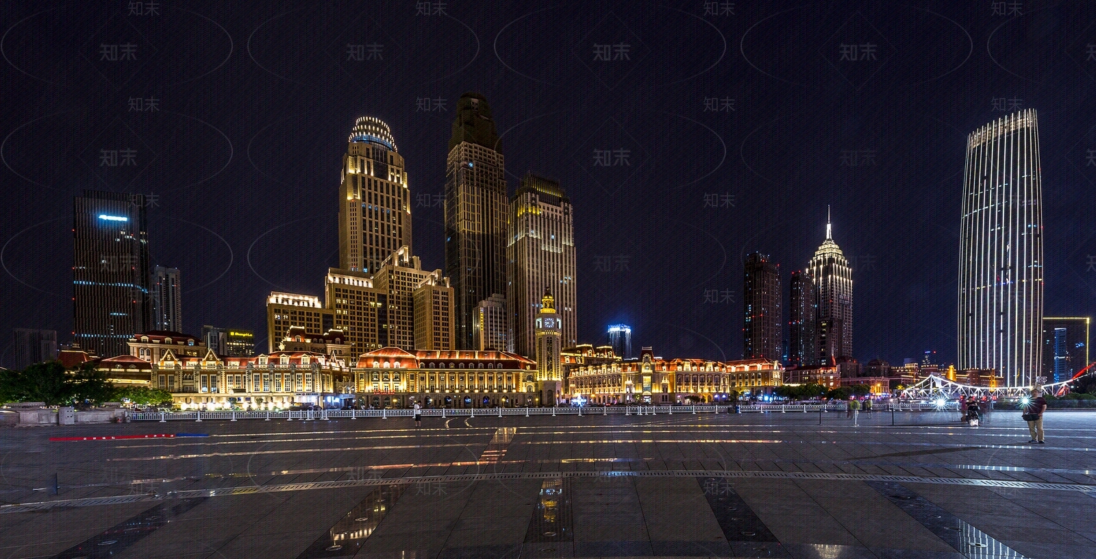 城市背景高清贴图材质