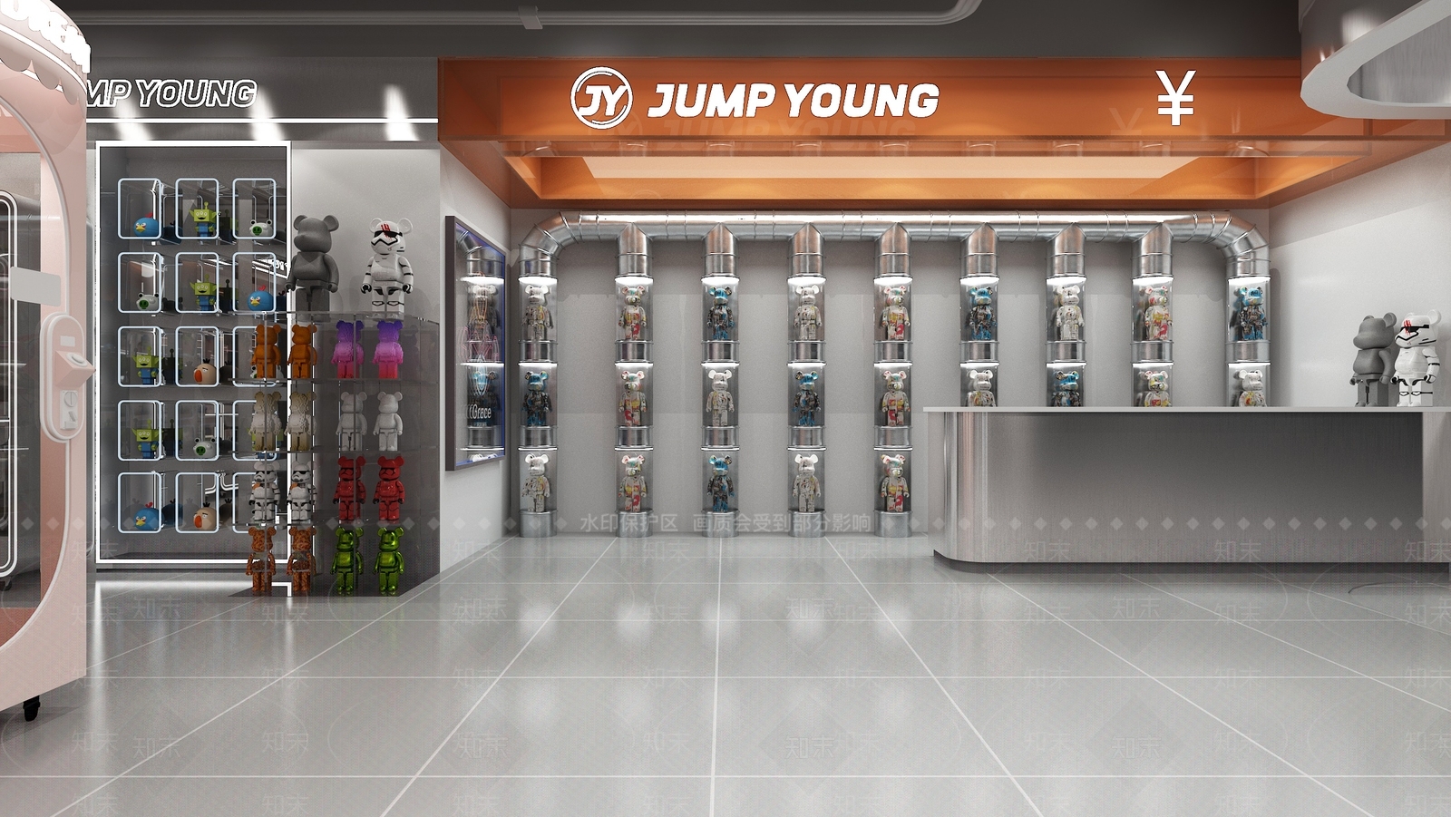 现代玩具店3D模型下载【ID:1129017008】