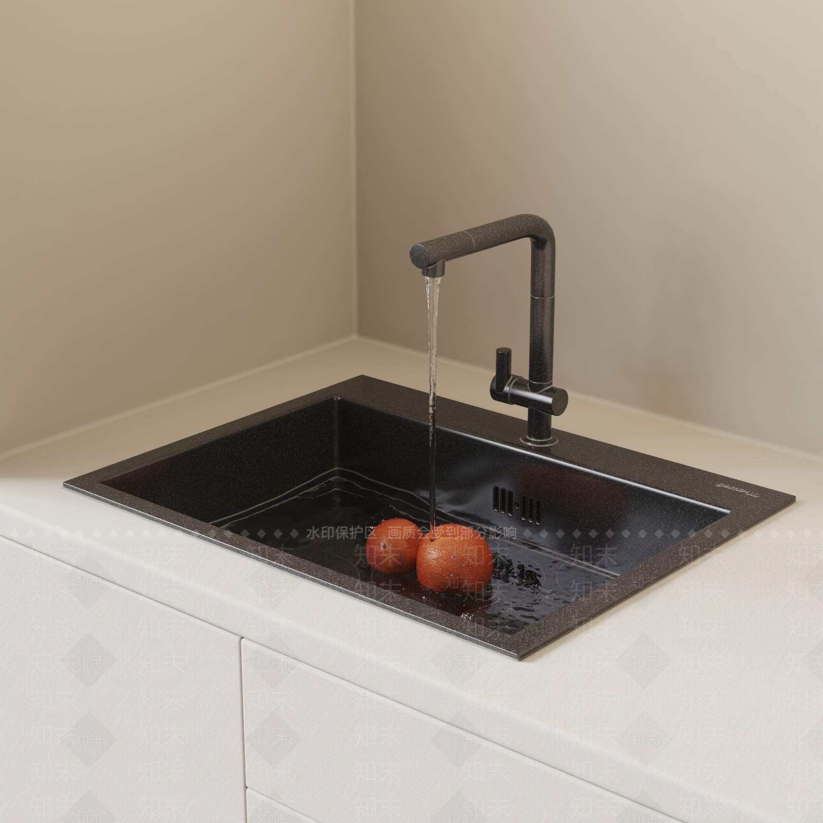 水槽3D模型下载【ID:1129039062】