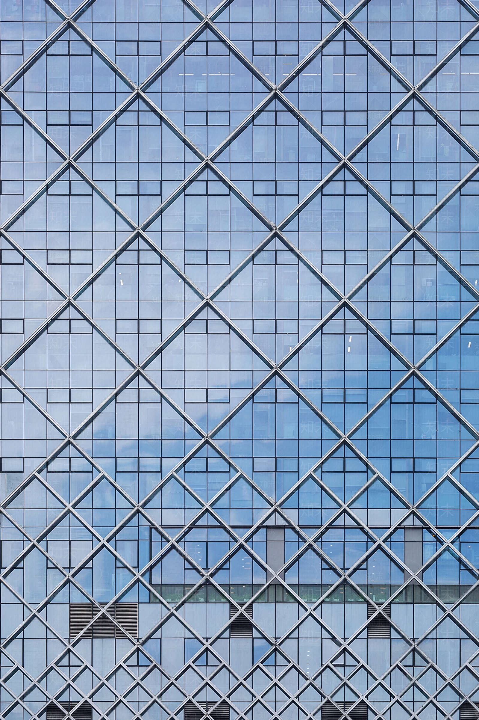 玻璃幕墙建筑外立面贴图下载【ID:1129049329】