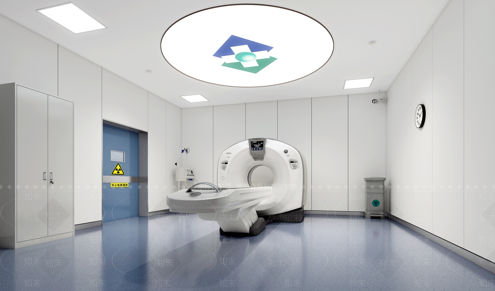 现代医院CT室3D模型下载【ID:1129052503】_知末3d模型网