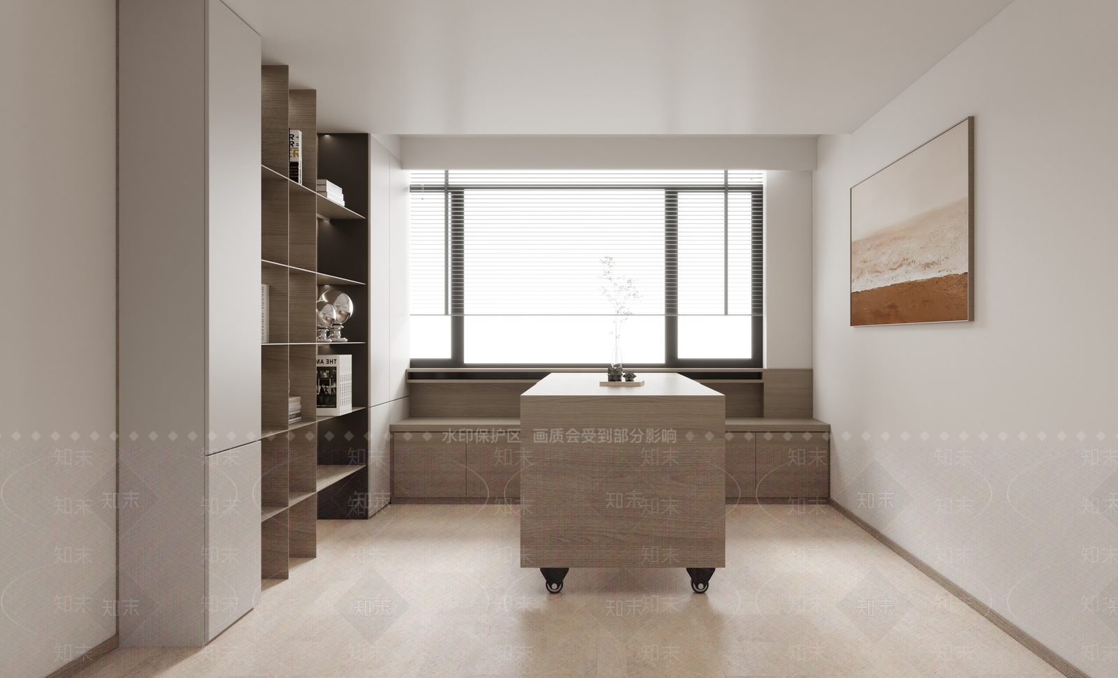 现代单身公寓3D模型下载【ID:1129055517】