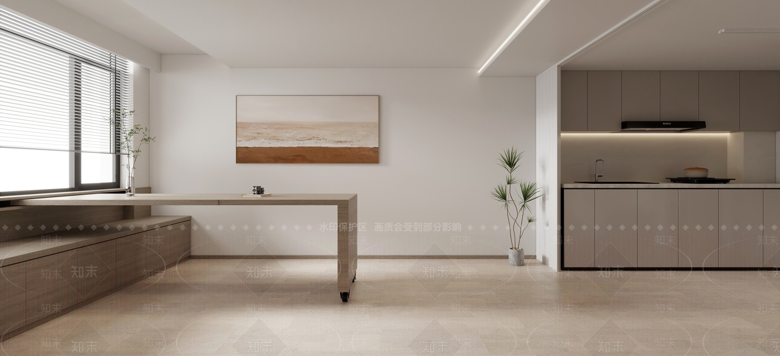 现代单身公寓3D模型下载【ID:1129055517】