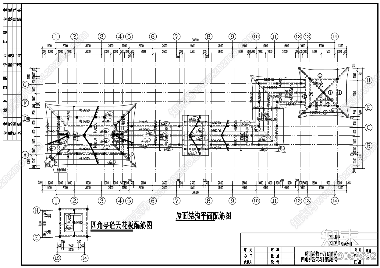 仿古建筑亭廊水榭施工图下载【ID:1129064692】