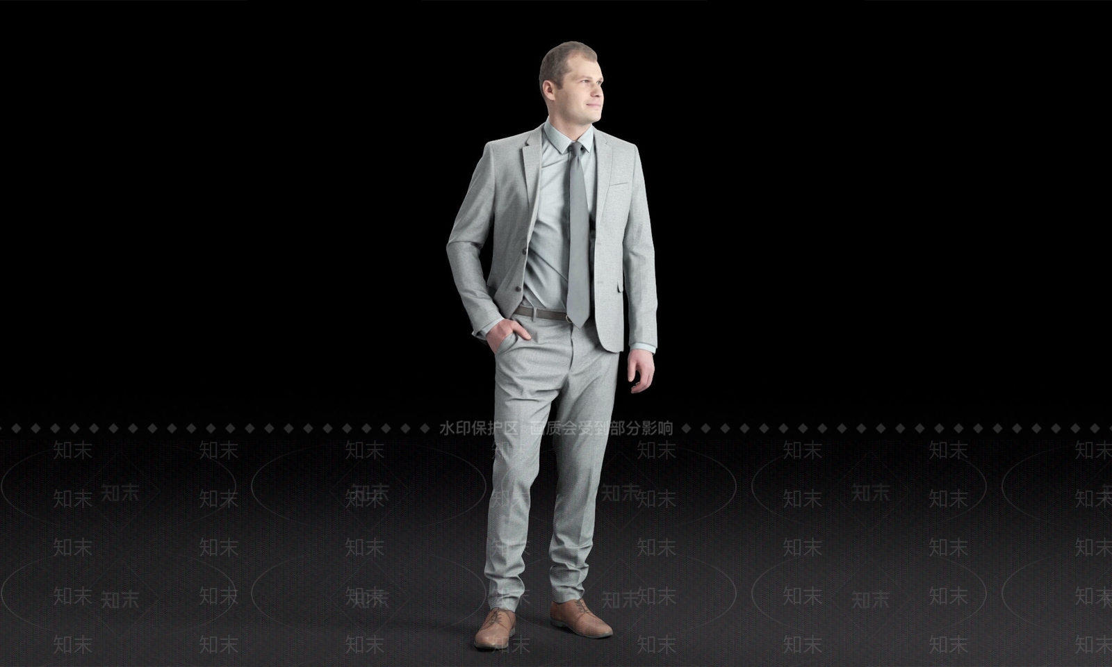 男人3D模型下载【ID:1129076077】