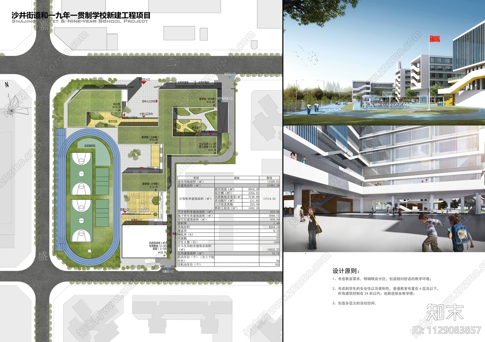 南昌沙井街道一九年一贯制学校建筑方案文本下载【ID:1129083857】_【知末方案文本库】