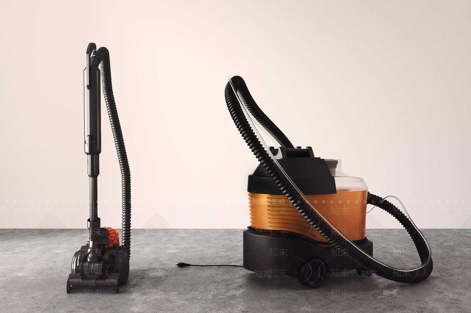 吸尘器SU模型下载【ID:1129148409】