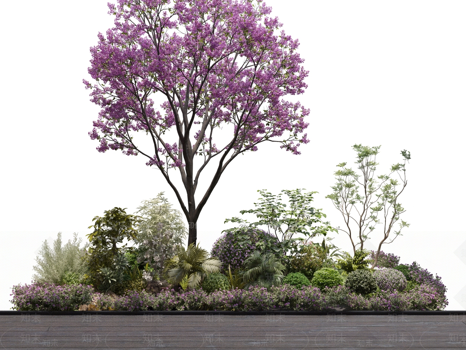花坛3D模型下载【ID:1129159470】