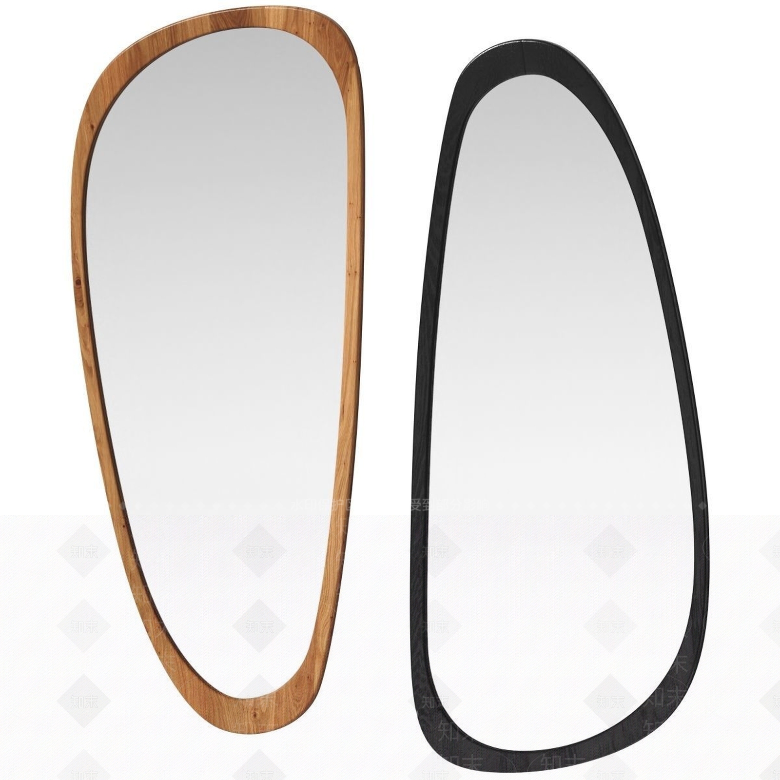acornmirror现代镜子3D模型下载【ID:1129242576】