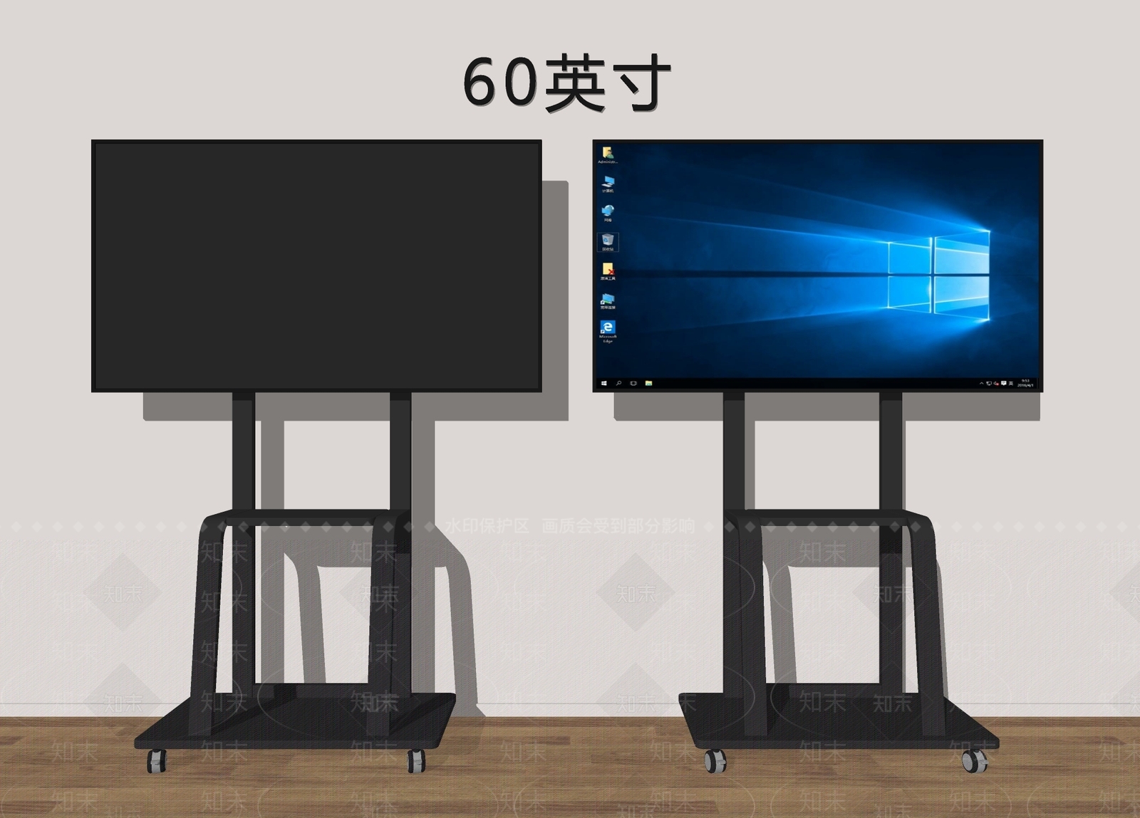 现代电视机SU模型下载【ID:1129203189】