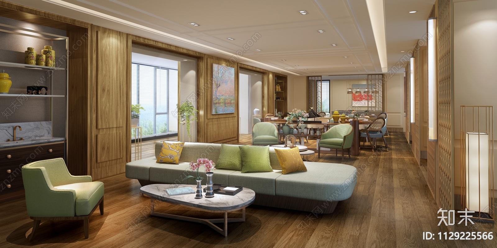 棋牌室会所施工图下载【ID:1129225566】