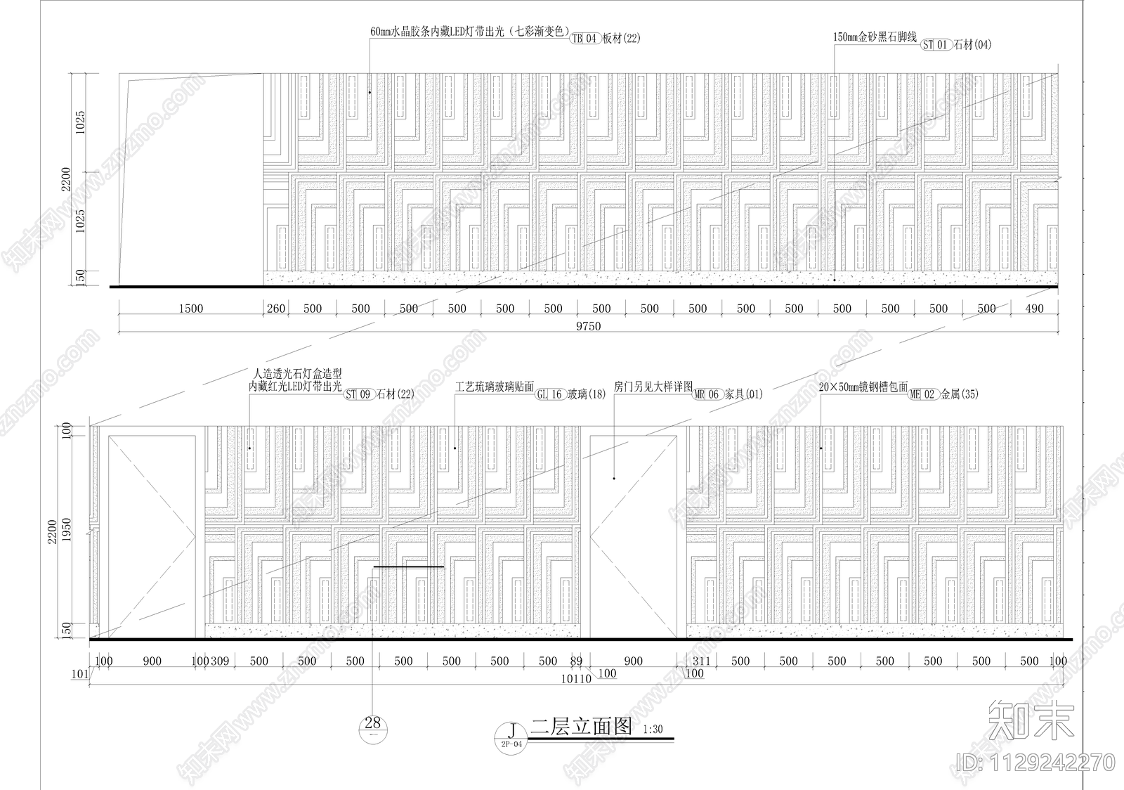 后现代ktvcad施工图下载【ID:1129242270】