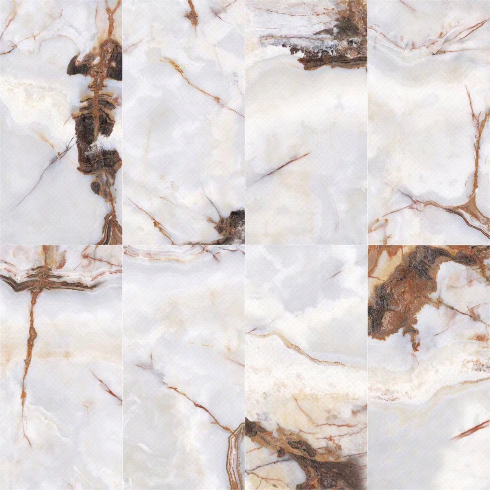 鱼肚白透光石大理石贴图下载【ID:1129373073】