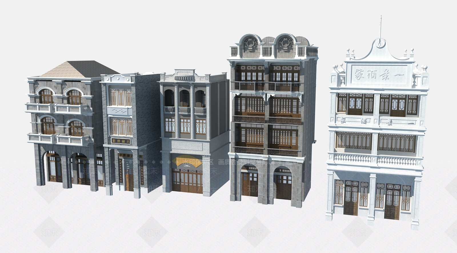 简欧其他公共建筑3D模型下载【ID:1192131601】