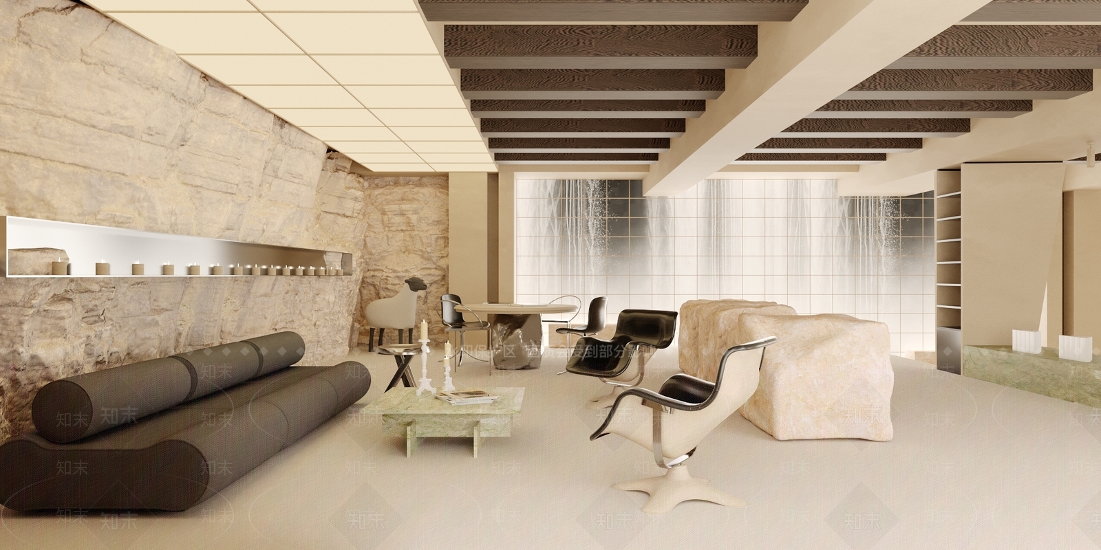 侘寂香氛店3D模型下载【ID:1129401905】