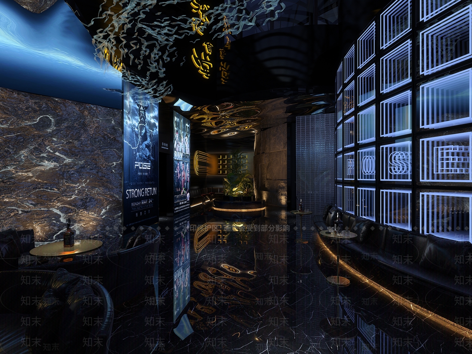 现代酒吧3D模型下载【ID:1129344584】