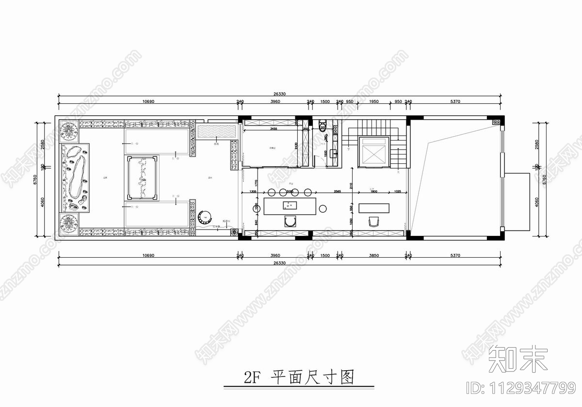 700㎡五层别墅室内施工图下载【ID:1129347799】