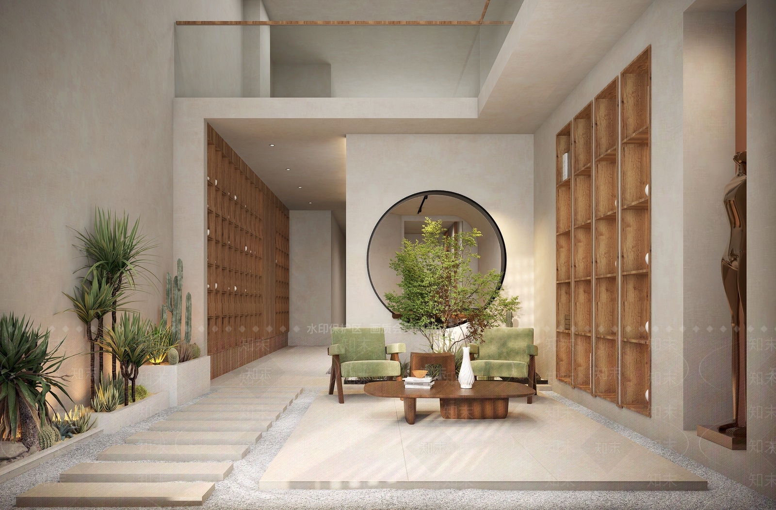 侘寂茶馆3D模型下载【ID:1129355566】